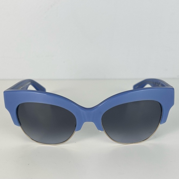 KATE SPADE BLUE CAT-EYE SUNGLASSES - Picture 5 of 14